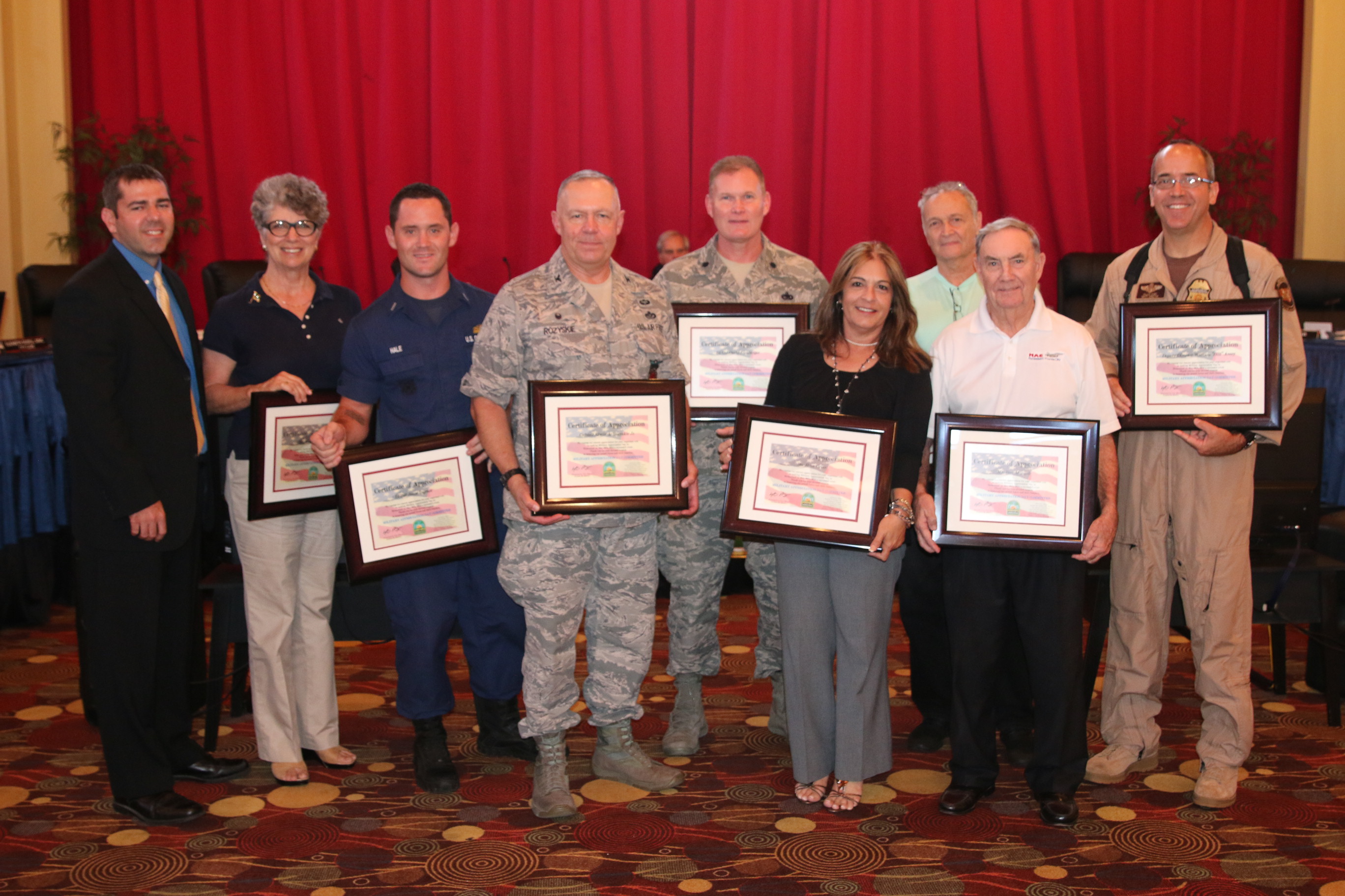 Vice Mayor Shelley Honors Military Appreciation Day Committee