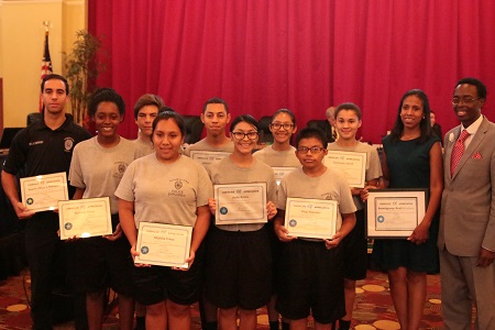 Councilman Williams Honors Backpack Giveaway Volunteers