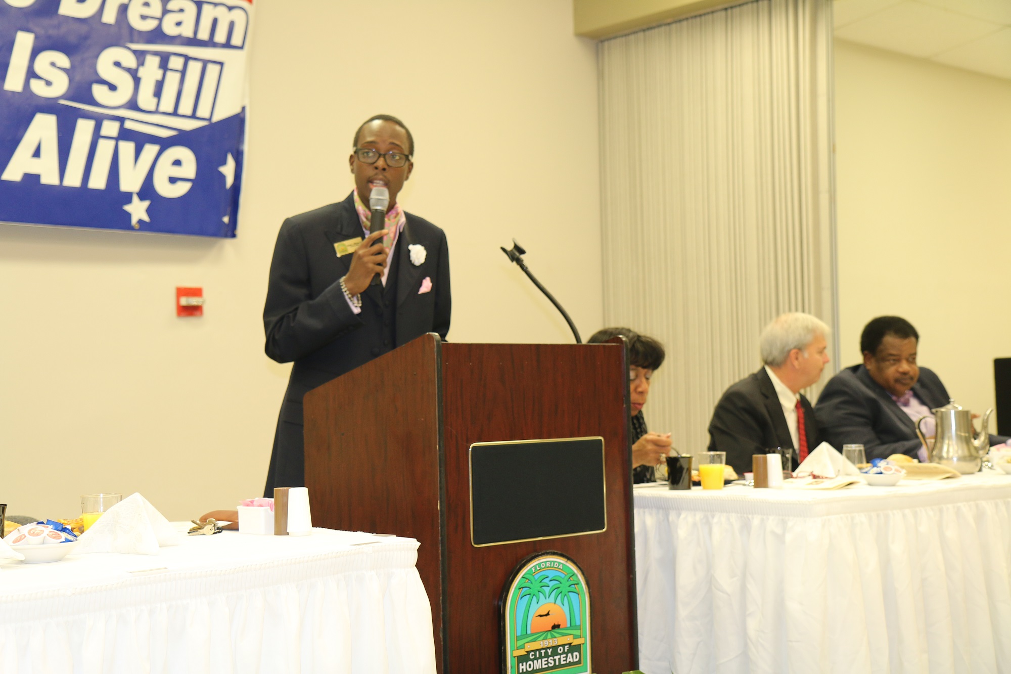 Councilman Jimmie Williams Speaks at MLK Breakfast