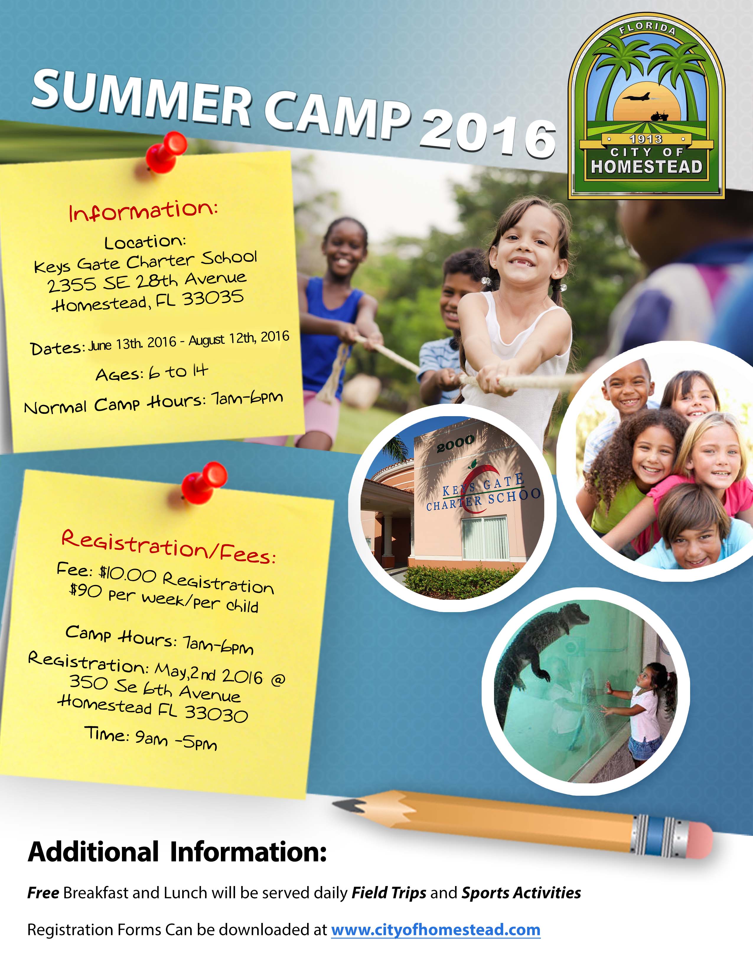 Summer Camp 2016 Flyer