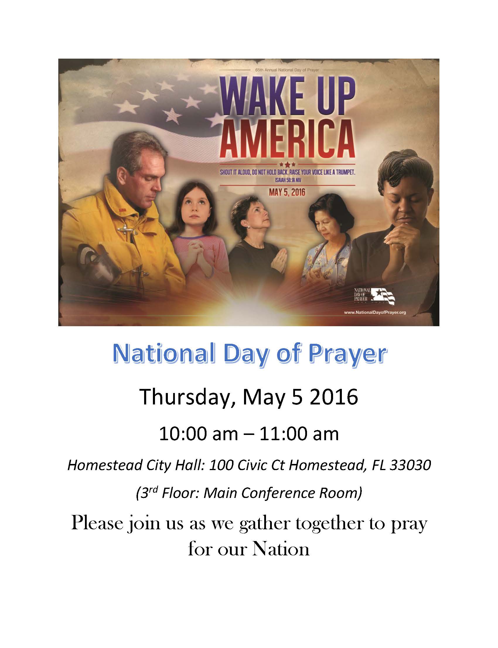 National Day of Prayer 2016