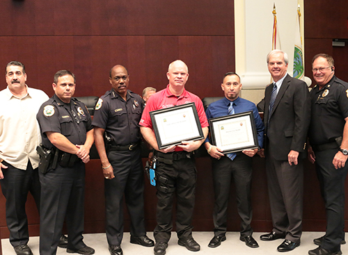 Officer Buchanan Officer of Month April 2016