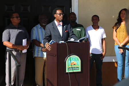 Councilman Williams Hosts Press Conference