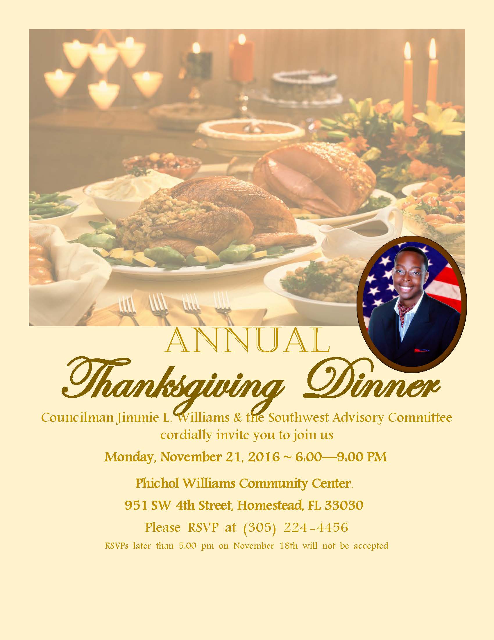 Thanksgiving Dinner 2016