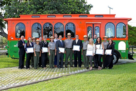 National Park Trolley Partnership Receives National Award