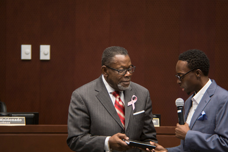 Councilman Williams and Pastor McKinney