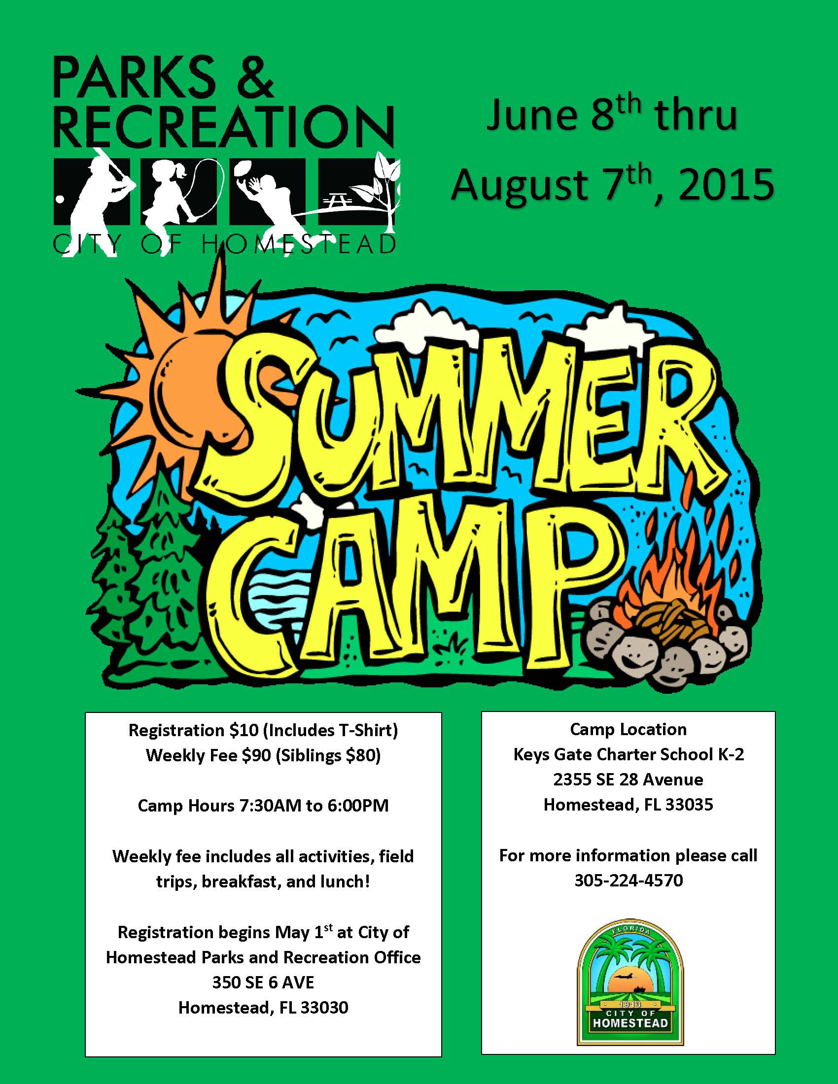 Parks and Recreation Summer Camp